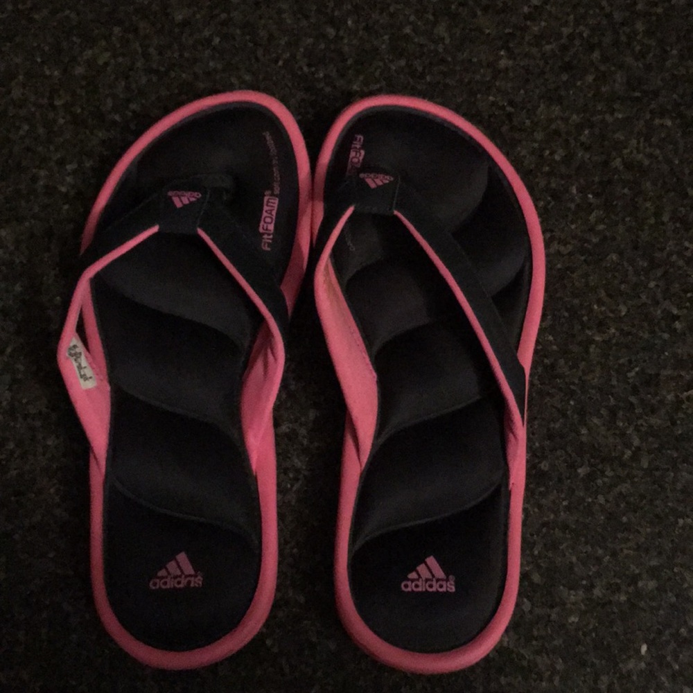 Adidas flip flops